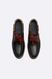 The Capri Two-Toned Boat Shoe