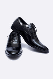 Glossy Black Oxford
