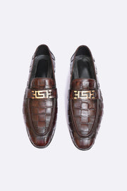 Woven Buckle Loafer