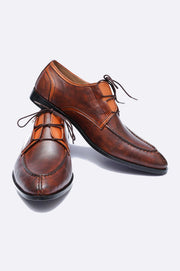 Dual-Tone Leather Oxford