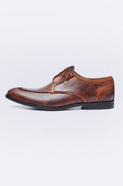 Dual-Tone Leather Oxford