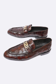 Woven Buckle Loafer
