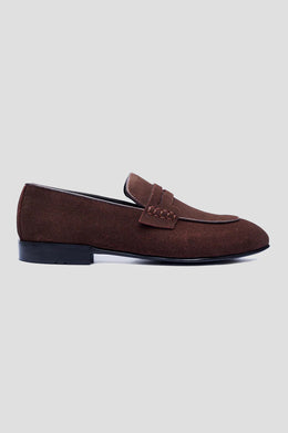 Suede Penny Loafer