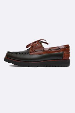 The Capri Two-Toned Boat Shoe